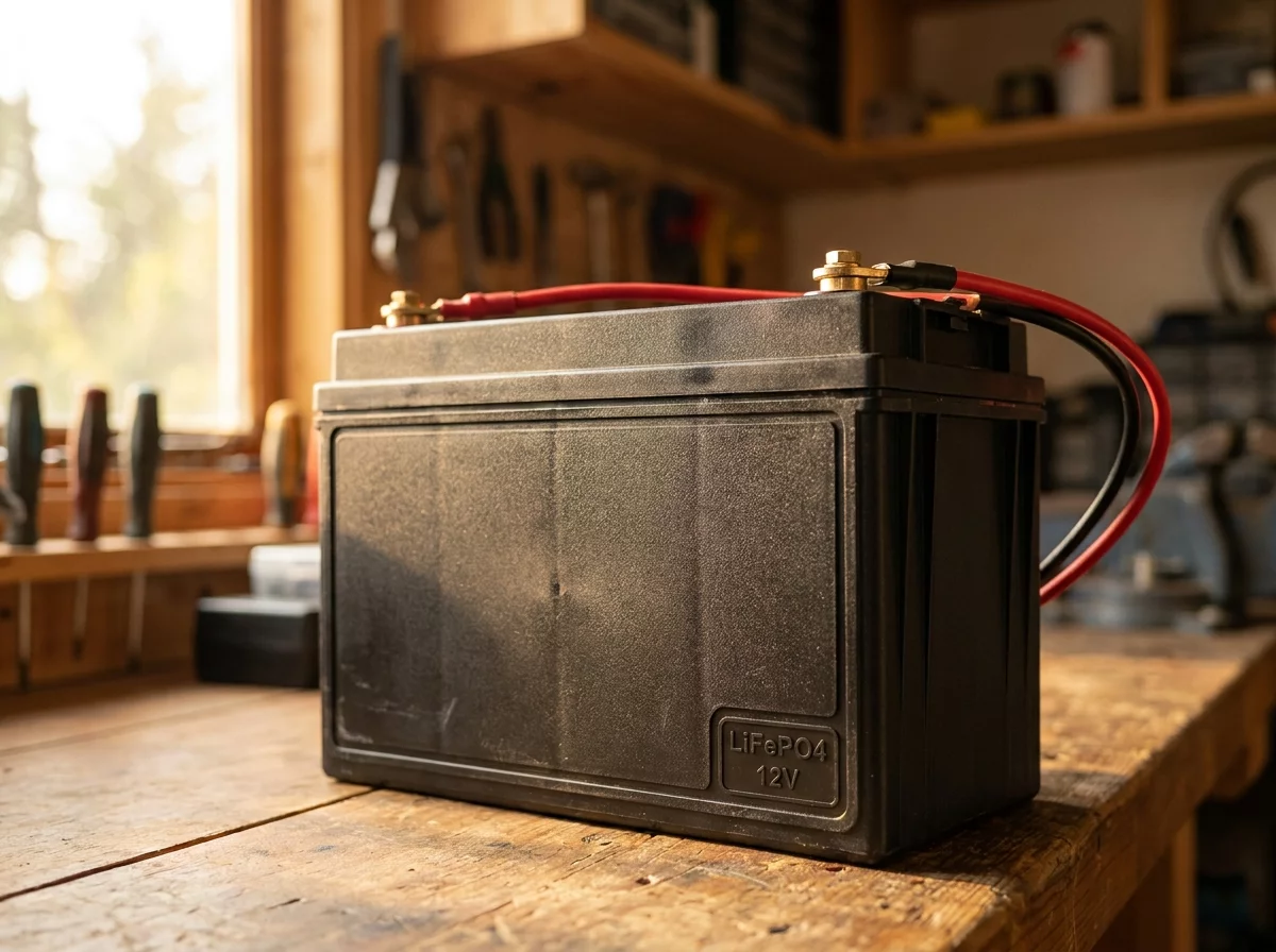 Batterie lithium LiFePO4 pour camping-car