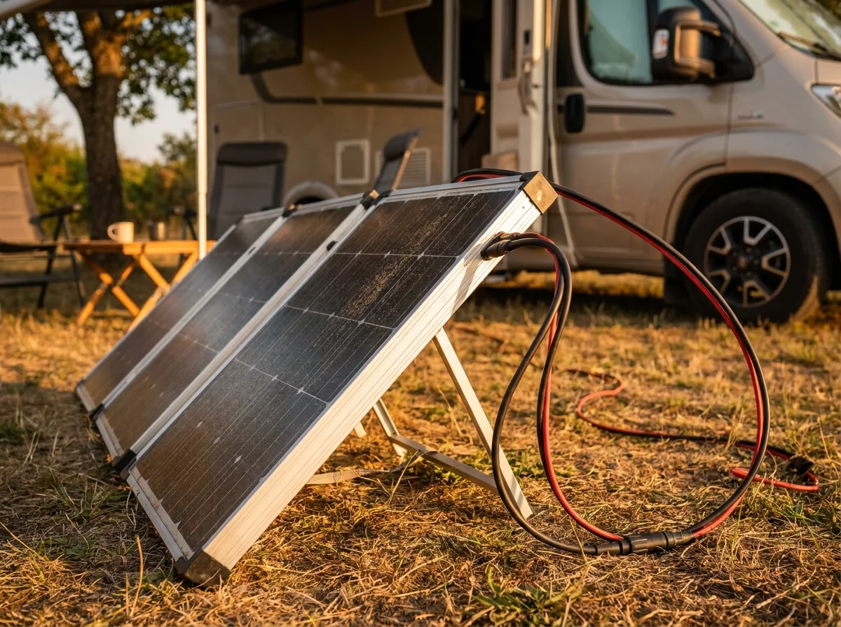 Kit panneau solaire portable camping-car